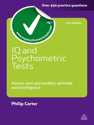 cover image of IQ and Psychometric Tests